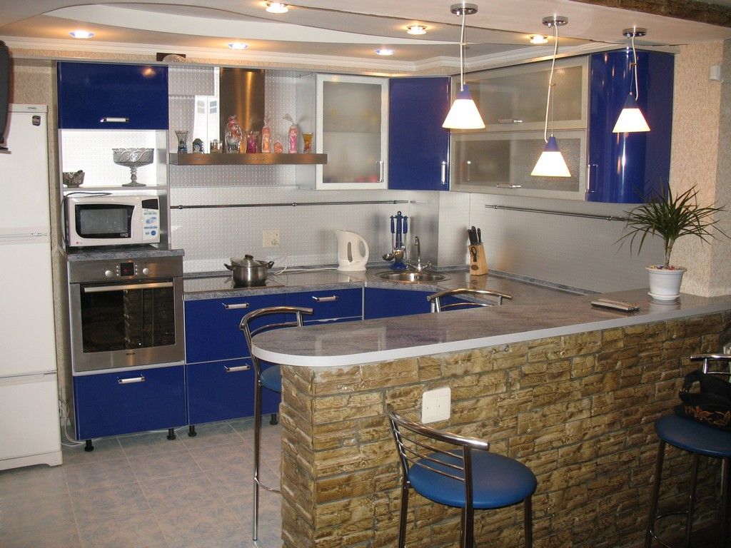 Кухня столовая: дизайн интерьер в частном доме